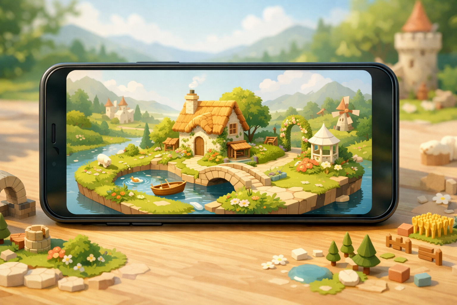 Relaxing Diorama Builder